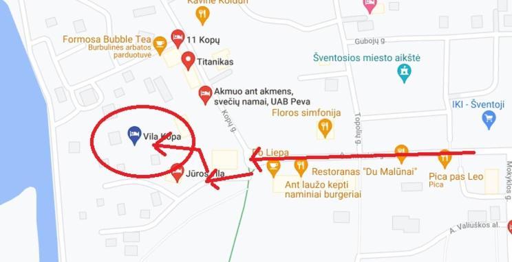 Vila Kopa Šventoji 외부 사진